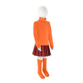 Scooby-Doo Velma Role Play Costume Halloween Cosplay Outfit - Halloweez